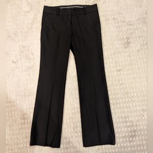 Ann Taylor Black Wide Leg Dress Pants Size 6